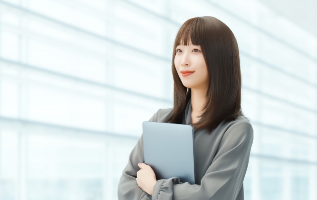 肌がきれいな女性